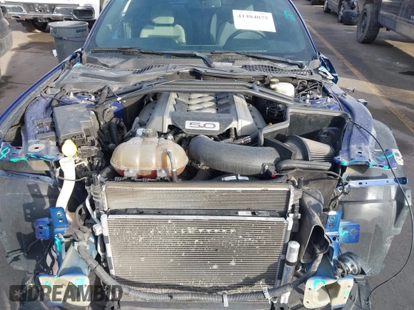 2016 Ford Mustang GT with VIN 1FA6P8CF6G5236224, listed as a IAAI auction lot 41484075 with 72,761 mi miles. Bid and sale history available at carsss.com. Image 10.