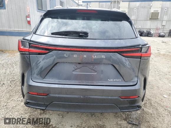 2023 Lexus NX 250 z VIN 2T2ADCAZXPC003877, wystawiony jako Copart lot #54596895 z przebiegiem 14 597 mil mil oraz Szkoda całkowita • Salvage title. Historia ofert i sprzedaży dostępna na DreamBid. Obrazek 6.