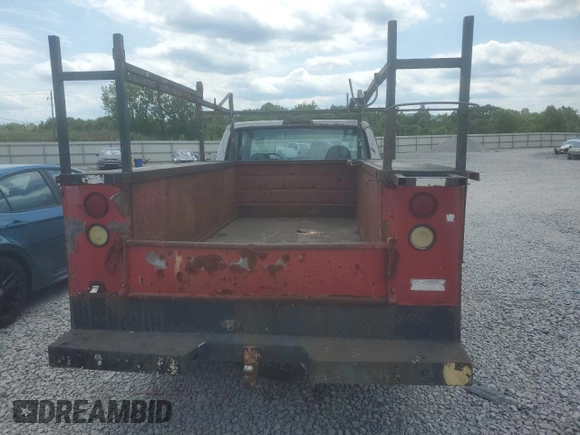 1996 Ford F-250 with VIN 1FTHX25HXTEA92699, listed as a Copart auction lot 58211345 with 396,760 mi miles and Clean title. Bid and sale history available at DreamBid. Image 6.