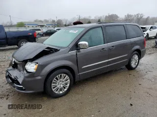 2015 Chrysler Town & Country Touring L z VIN 2C4RC1CG5FR620435, wystawiony jako Copart lot #78723504 z przebiegiem 95 092 mil mil oraz Szkoda całkowita • Salvage title. Historia ofert i sprzedaży dostępna na DreamBid. Obrazek 1.