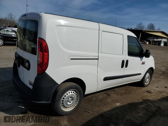 2018 Ram ProMaster City Cargo Tradesman with VIN ZFBERFAB2J6H99377, listed as a Copart auction lot 49743844 with 142,198 mi miles and . Bid and sale history available at DreamBid. Image 3.