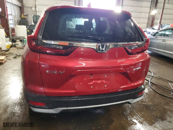 2021 Honda CR-V EX-L with VIN 2HKRW2H83MH610852, listed as a Copart auction lot 46419535 with 43,206 mi miles and Salvage Title. Bid and sale history available at carsss.com. Image 6.