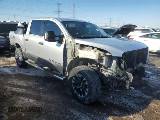 2019 Nissan Titan Platinum Reserve с VIN 1N6AA1E55KN535677, выставлен на аукционе Copart как лот 45929875 с пробегом 58 675 миль миль и Списание • Salvage title. История ставок и продаж доступна на DreamBid. Изображение 4.
