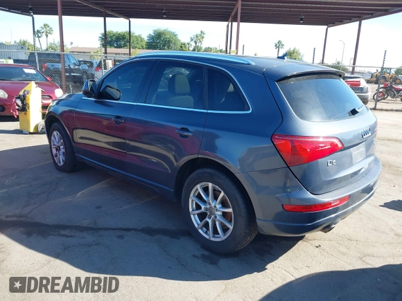 2009 Audi Q5 Premium Plus with VIN WA1KK78R19A019799, listed as a IAAI auction lot 39665813 with 130,135 mi miles and . Bid and sale history available at DreamBid. Image 3.