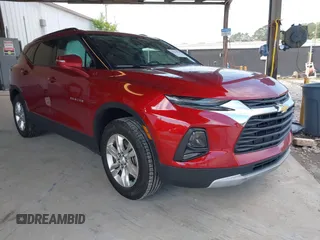 2019 Chevrolet Blazer z VIN 3GNKBBRAXKS693222, wystawiony jako IAAI lot #42222520 z przebiegiem 71 071 mil mil oraz . Historia ofert i sprzedaży dostępna na DreamBid. Obrazek 1.