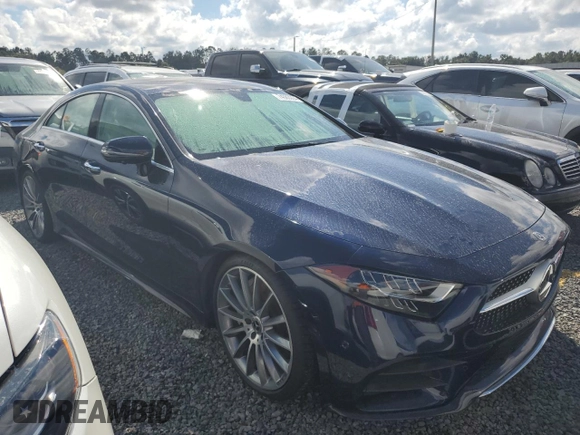 2020 Mercedes-Benz CLS with VIN WDD2J5JB6LA051168, listed as a Copart auction lot 74083904 with 0 mi miles and Non Repairable. Bid and sale history available at carsss.com. Image 4.