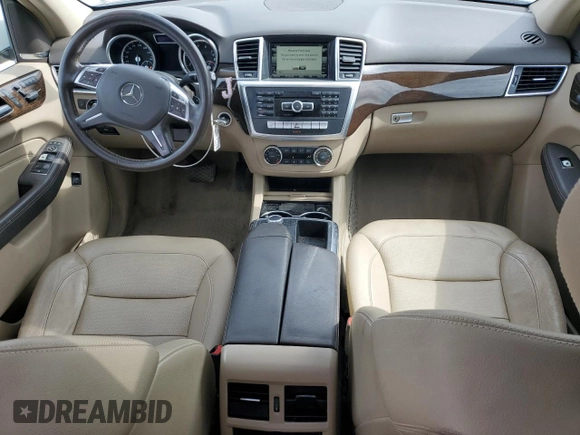 2015 Mercedes-Benz M 350 with VIN 4JGDA5HBXFA534879, listed as a Copart auction lot 54306825 with 161,624 mi miles and Salvage title. Bid and sale history available at DreamBid. Image 8.