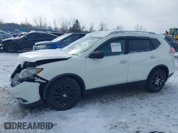 2016 Nissan Rogue SV with VIN 5N1AT2MT9GC780340, listed as a IAAI auction lot 41317932 with 127,873 mi miles and . Bid and sale history available at DreamBid. Image 14.