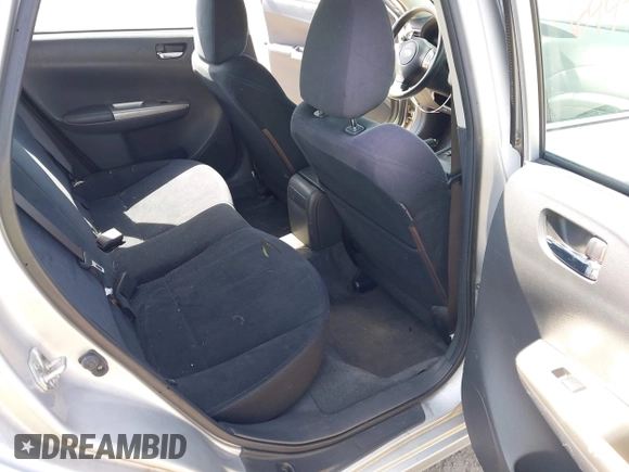 2008 Subaru Impreza i with VIN JF1GE61698H518309, listed as a IAAI auction lot 42296997 with 265,607 mi miles and . Bid and sale history available at DreamBid. Image 8.