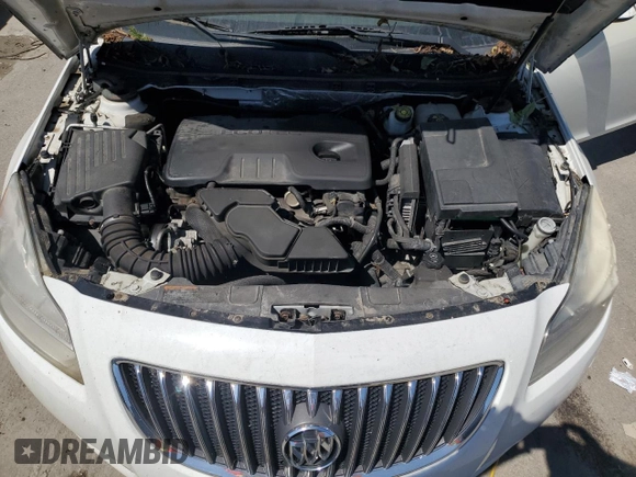 2011 Buick Regal CXL RL4 z VIN 2G4GS5EC6B9195003, wystawiony jako Copart lot #70007354 z przebiegiem 180 649 mil mil oraz Szkoda całkowita • Salvage title. Historia ofert i sprzedaży dostępna na DreamBid. Obrazek 11.