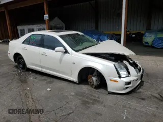 2007 Cadillac STS z VIN 1G6DW677670117293, wystawiony jako Copart lot #57677065 z przebiegiem 95 907 mil mil oraz Szkoda całkowita • Salvage title. Historia ofert i sprzedaży dostępna na DreamBid. Obrazek 4.