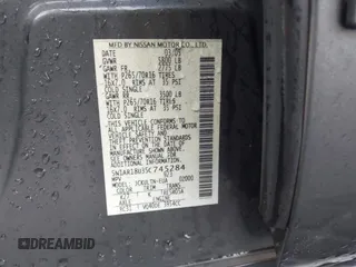 2005 Nissan Pathfinder SE with VIN 5N1AR18U35C745284, listed as a IAAI auction lot 41473294 with 84,403 mi miles. Bid and sale history available at carsss.com. Image 9.