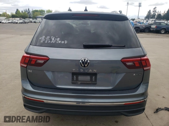 2023 Volkswagen Tiguan SE с VIN 3VVMB7AX7PM008282, выставлен на аукционе Copart как лот 55639525 с пробегом 32 490 миль миль и Списание • Salvage title. История ставок и продаж доступна на DreamBid. Изображение 6.