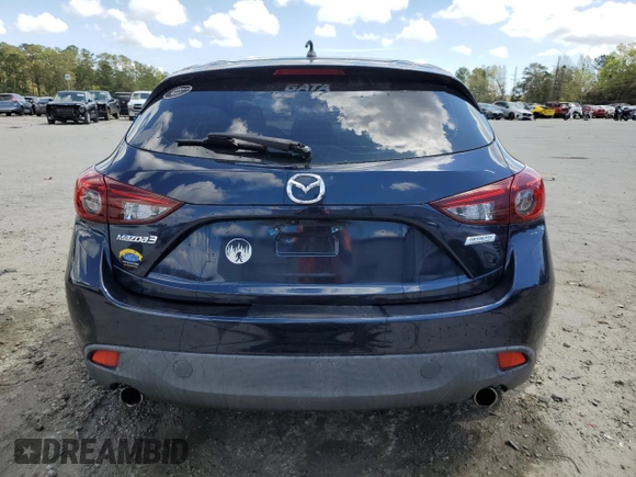 2016 Mazda 3 i Sport with VIN 3MZBM1J76GM286195, listed as a Copart auction lot 50806685 with 92,032 mi miles and Salvage Title. Bid and sale history available at DreamBid. Image 6.