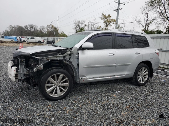 2010 Toyota Highlander Hybrid Limited w/3rd Row with VIN JTEJW3EH6A2043410, listed as a Copart auction lot 88138605 with 180,466 mi miles and Non Repairable. Bid and sale history available at carsss.com. Image 1.