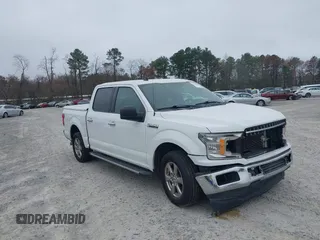 2020 Ford F-150 XL with VIN 1FTEW1C51LFB75537, listed as a IAAI auction lot 41715695 with 76,585 mi miles. Bid and sale history available at carsss.com. Image 1.