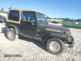 1995 Jeep Wrangler Sahara with VIN 1J4FY49S4SP268925, listed as a Copart auction lot 76695774 with 158,363 mi miles and Clean Title. Bid and sale history available at carsss.com. Image 4.