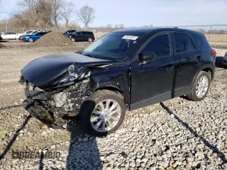 2013 Mazda CX-5 Grand Touring with VIN JM3KE4DE1D0130907, listed as a Copart auction lot 49816335 with 261,340 mi miles and Salvage Title. Bid and sale history available at carsss.com. Image 1.