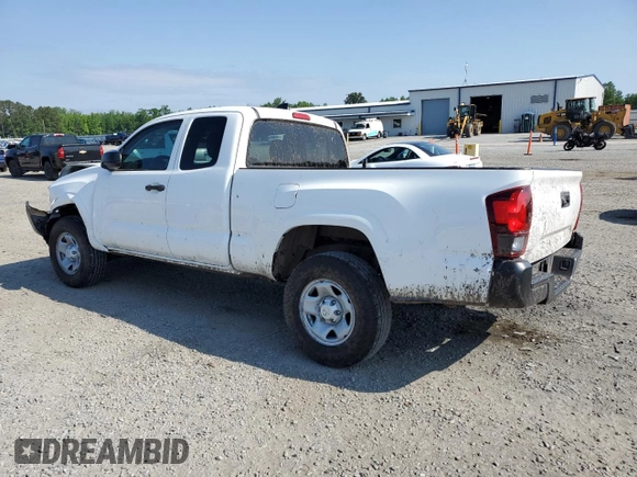 2021 Toyota Tacoma SR z VIN 3TYRX5GN1MT006883, wystawiony jako Copart lot #56224415 z przebiegiem 98 866 mil mil oraz Szkoda całkowita • Salvage title. Historia ofert i sprzedaży dostępna na DreamBid. Obrazek 2.