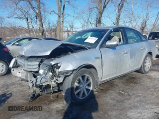 2009 Ford Taurus SEL with VIN 1FAHP24W89G104559, listed as a IAAI auction lot 41363916 with 89,297 mi miles. Bid and sale history available at carsss.com. Image 6.