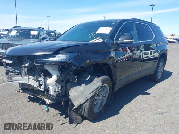 2022 Chevrolet Traverse LT Cloth with VIN 1GNERGKW6NJ106869, listed as a IAAI auction lot 41477954 with 74,130 mi miles and . Bid and sale history available at DreamBid. Image 2.