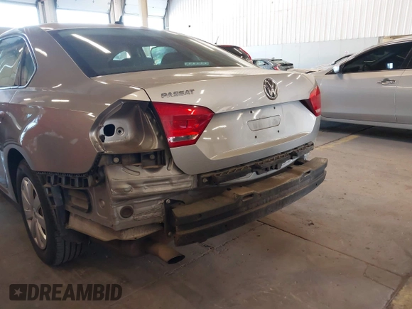 2013 Volkswagen Passat S with VIN 1VWAP7A38DC014523, listed as a IAAI auction lot 42239027 with 116,766 mi miles and . Bid and sale history available at DreamBid. Image 12.