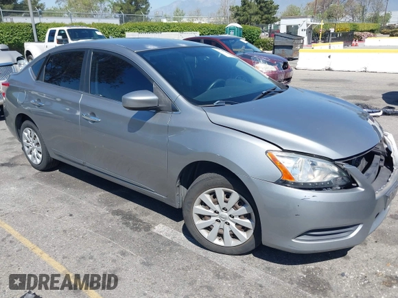 2014 Nissan Sentra SR with VIN 3N1AB7AP6EY250135, listed as a IAAI auction lot 41991142 with 190,072 mi miles and . Bid and sale history available at DreamBid. Image 1.