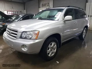 2002 Toyota Highlander with VIN JTEGF21A920061006, listed as a Copart auction lot 79747304 with 220,203 mi miles and Salvage Title. Bid and sale history available at carsss.com. Image 1.