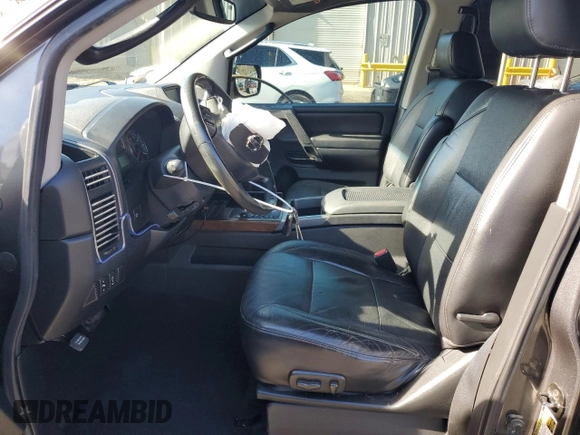 2008 Nissan Titan XE with VIN 1N6AA07D28N329191, listed as a Copart auction lot 42418665 with 213,894 mi miles and Salvage Title. Bid and sale history available at carsss.com. Image 7.