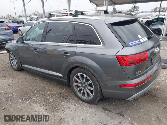 2018 Audi Q7 Premium Plus with VIN WA1LHAF70JD054404, listed as a IAAI auction lot 42068480 with 40,273 mi miles and . Bid and sale history available at DreamBid. Image 3.