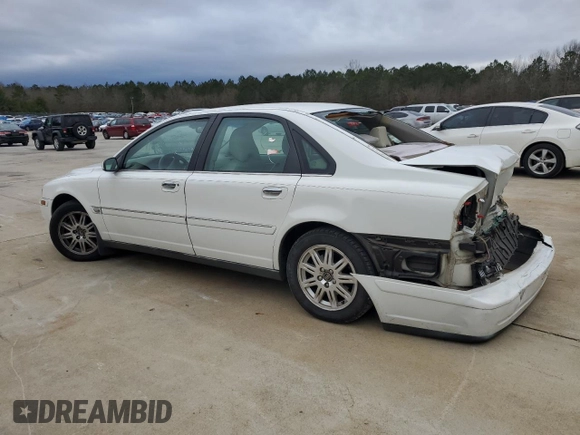 2005 Volvo S80 with VIN YV1TS592651401184, listed as a Copart auction lot 87478924 with 155,318 mi miles and Salvage Title. Bid and sale history available at carsss.com. Image 2.