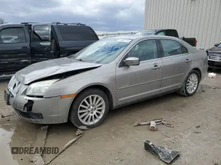 2008 Mercury Milan Premier with VIN 3MEHM081X8R609448, listed as a Copart auction lot 46662215 with 100,166 mi miles and Clean Title. Bid and sale history available at carsss.com. Image 1.