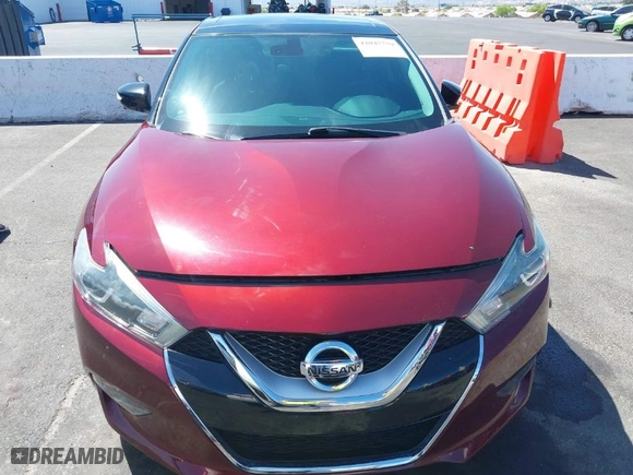 2017 Nissan Maxima SR with VIN 1N4AA6AP4HC456664, listed as a IAAI auction lot 42045759 with 51,264 mi miles. Bid and sale history available at carsss.com. Image 6.