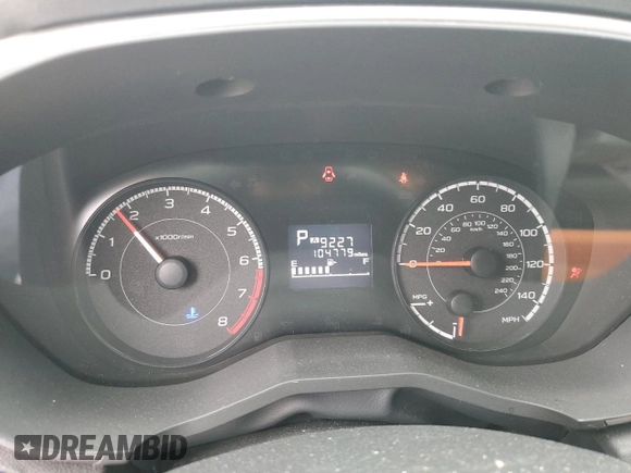 2017 Subaru Impreza Premium z VIN 4S3GTAB65H3707165, wystawiony jako Copart lot #60348225 z przebiegiem 104 779 mil mil oraz Szkoda całkowita • Salvage title. Historia ofert i sprzedaży dostępna na DreamBid. Obrazek 9.