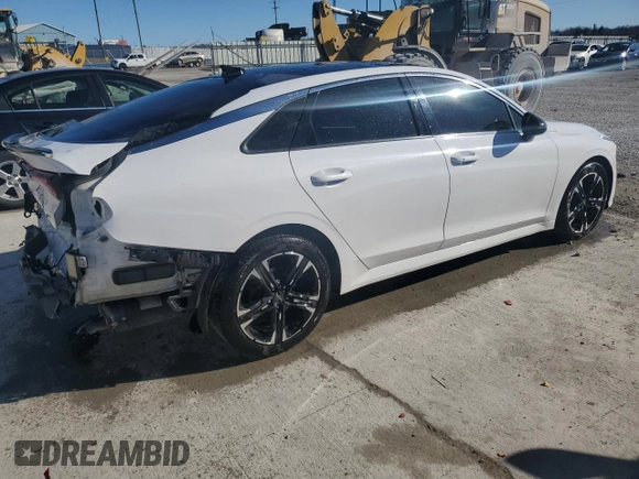 2022 Kia K5 GT-Line z VIN 5XXG64J23NG118375, wystawiony jako Copart lot #42503995 z przebiegiem 72 718 mil mil oraz Szkoda całkowita • Salvage title. Historia ofert i sprzedaży dostępna na DreamBid. Obrazek 3.