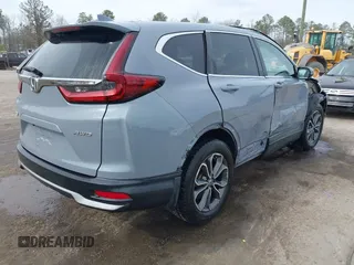 2021 Honda CR-V EX with VIN 2HKRW2H57MH618300, listed as a IAAI auction lot 41824198 with 134,892 mi miles. Bid and sale history available at carsss.com. Image 4.