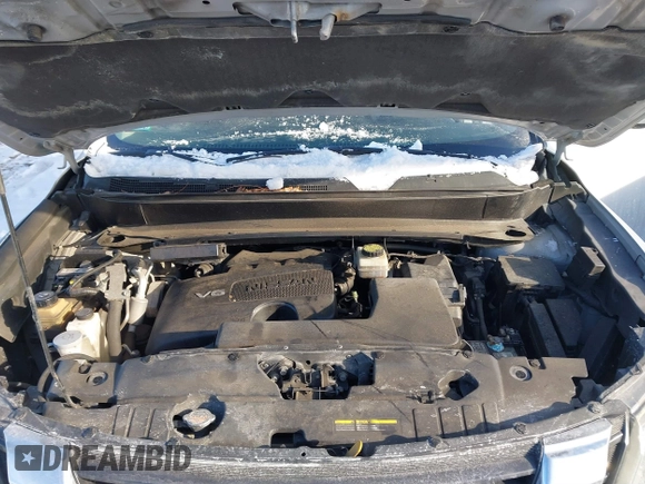 2017 Nissan Pathfinder SV with VIN 5N1DR2MM9HC678395, listed as a IAAI auction lot 41607798 with 190,996 mi miles. Bid and sale history available at carsss.com. Image 10.