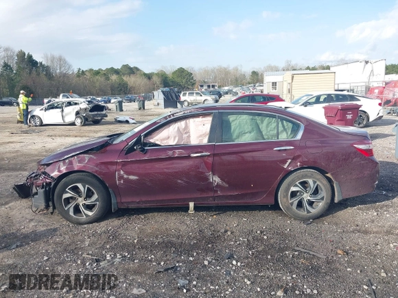 2017 Honda Accord LX with VIN 1HGCR2F37HA107232, listed as a IAAI auction lot 41825973 with 209,004 mi miles. Bid and sale history available at carsss.com. Image 15.