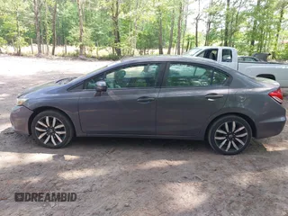 2015 Honda Civic EX-L with VIN 2HGFB2F96FH509201, listed as a IAAI auction lot 42158188 with 170,110 mi miles and . Bid and sale history available at DreamBid. Image 14.