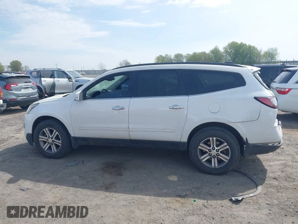 2017 Chevrolet Traverse LT with VIN 1GNKRHKD9HJ173168, listed as a IAAI auction lot 41898544 with 159,419 mi miles and . Bid and sale history available at DreamBid. Image 14.