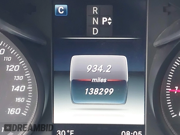 2017 Mercedes-Benz C 300 with VIN 55SWF4KB1HU230253, listed as a IAAI auction lot 41621762 with 138,299 mi miles and . Bid and sale history available at carsss.com. Image 7.
