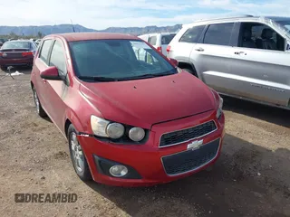 2013 Chevrolet Sonic LT with VIN 1G1JC6SB9D4113711, listed as a IAAI auction lot 41823182 with 116,711 mi miles. Bid and sale history available at carsss.com. Image 6.
