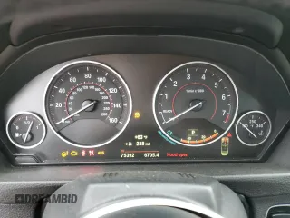 2015 BMW 4 Series 435i xDrive with VIN WBA3T7C58FP942542, listed as a Copart auction lot 78869484 with 75,392 mi miles and Salvage title. Bid and sale history available at DreamBid. Image 9.
