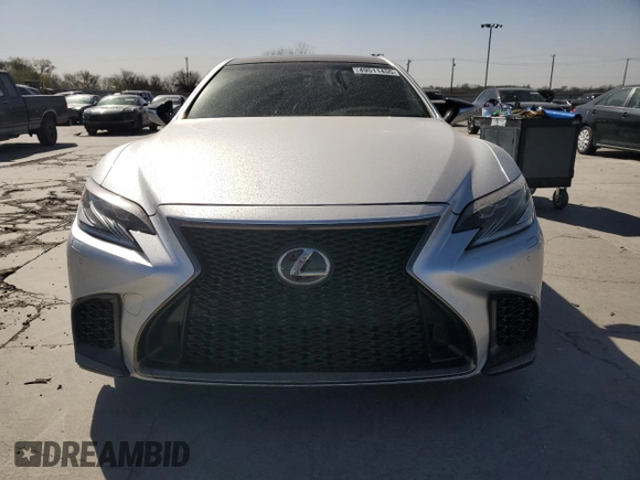 2019 Lexus LS with VIN JTHC51FF0K5007387, listed as a Copart auction lot 49511455 with 65,620 mi miles and Salvage Title. Bid and sale history available at carsss.com. Image 5.
