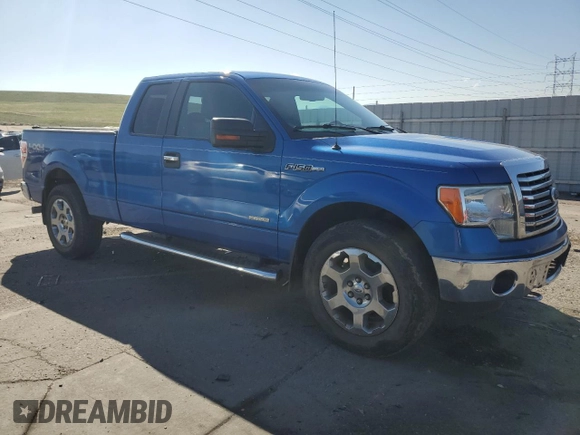 2012 Ford F-150 XL with VIN 1FTFX1ETXCFA28081, listed as a Copart auction lot 53073535 with 203,639 mi miles and Clean Title. Bid and sale history available at carsss.com. Image 4.