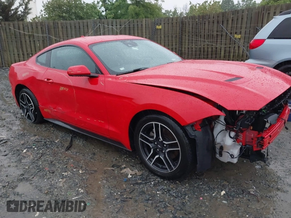 2022 Ford Mustang EcoBoost z VIN 1FA6P8TH2N5138273, wystawiony jako IAAI lot #42321056 z przebiegiem 59 856 mil mil oraz . Historia ofert i sprzedaży dostępna na DreamBid. Obrazek 1.