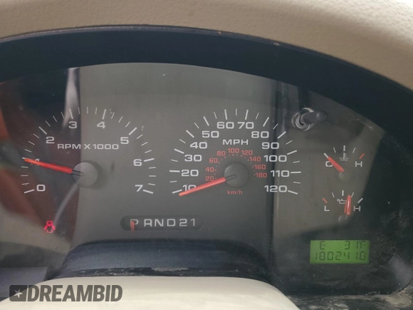 2006 Ford F-150 XL with VIN 1FTPW14V36FB59285, listed as a Copart auction lot 45317615 with 180,241 mi miles and Salvage Title. Bid and sale history available at carsss.com. Image 9.