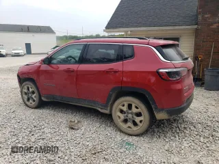 2021 Jeep Compass Limited with VIN 3C4NJDCB0MT572749, listed as a Copart auction lot 59844945 with 105,049 mi miles and Salvage title. Bid and sale history available at DreamBid. Image 2.