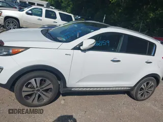 2013 Kia Sportage EX with VIN KNDPCCA22D7363985, listed as a IAAI auction lot 42621519 with 160,029 mi miles and . Bid and sale history available at DreamBid. Image 14.