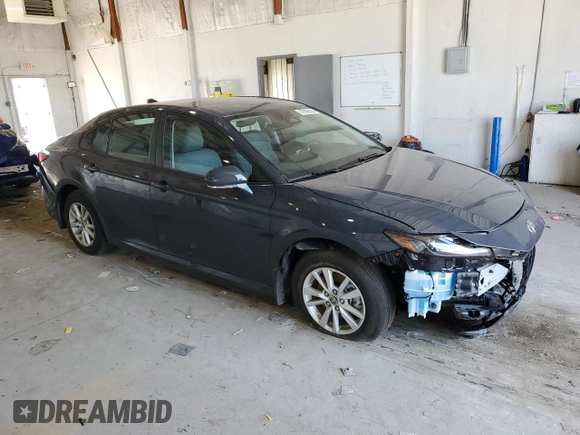 2025 Toyota Camry LE с VIN 4T1DBADK2SU520687, выставлен на аукционе Copart как лот 57659525 с пробегом 9 159 миль миль и Списание • Salvage title. История ставок и продаж доступна на DreamBid. Изображение 4.